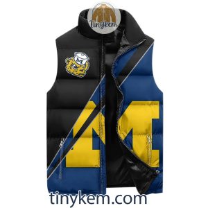 Michigan Wolverines National Champions 2024 Puffer Sleeveless Jacket