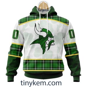 Minnesota Vikings St Patrick Day Customized Hoodie, Tshirt, Sweatshirt