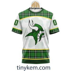 Minnesota Vikings Shamrock Customized Hoodie2C Tshirt Gift For St Patrick Day 20242B6 qKGlA