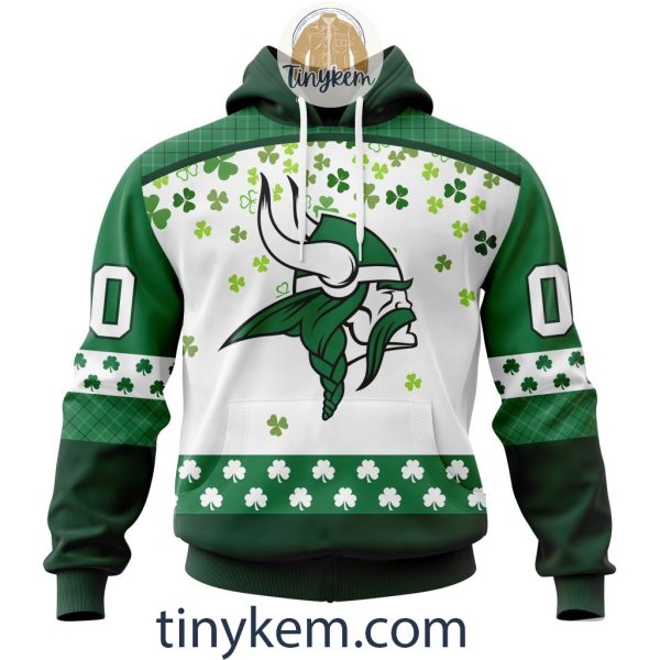 Minnesota Vikings St Patrick Day Customized Hoodie, Tshirt, Sweatshirt