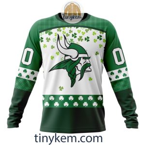 Minnesota Vikings St Patrick Day Customized Hoodie Tshirt Sweatshirt2B4 SxDXM
