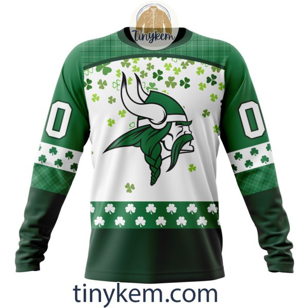 Minnesota Vikings St Patrick Day Customized Hoodie, Tshirt, Sweatshirt