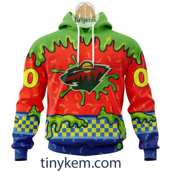 Minnesota Wild Nickelodeon Customized Hoodie, Tshirt, Sweatshirt