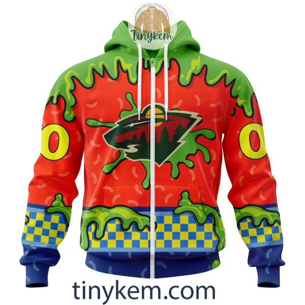 Minnesota Wild Nickelodeon Customized Hoodie, Tshirt, Sweatshirt