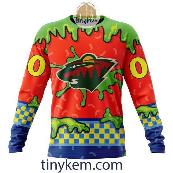 Minnesota Wild Nickelodeon Customized Hoodie, Tshirt, Sweatshirt