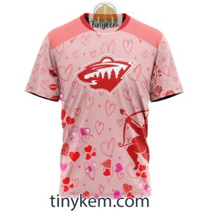 Minnesota Wild Valentine Hoodie Tshirt Sweatshirt2B6 7o033