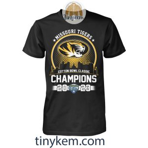 Missouri Tigers Cotton Bowl Classic Champions 2023 Shirt Two Sides Printed