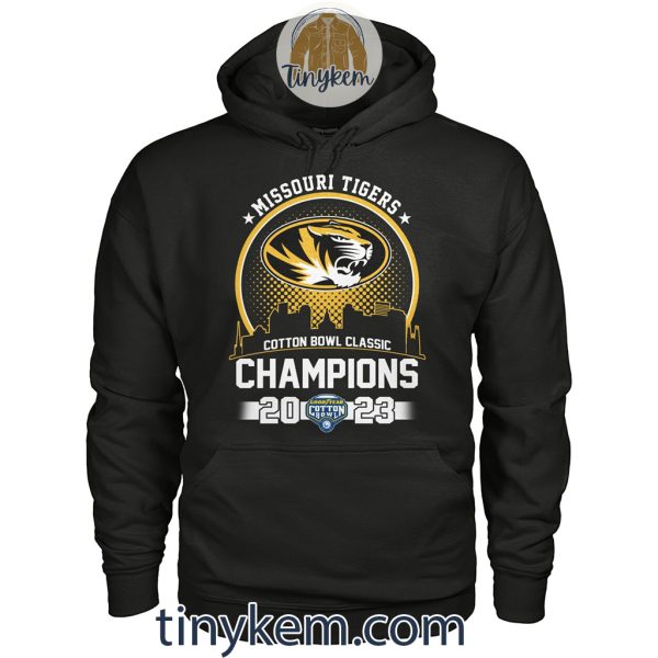 Missouri Tigers Cotton Bowl Classic Champions 2023 Shirt Two Sides Printed