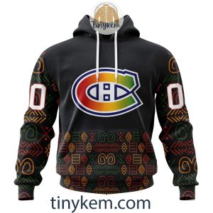 Montreal Canadiens With Dia De Los Muertos Design On Custom Hoodie, Tshirt