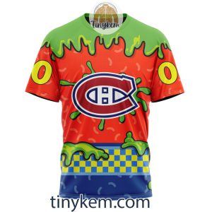 Montreal Canadiens Nickelodeon Customized Hoodie Tshirt Sweatshirt2B6 VF97N