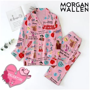 Morgan Wallen Valentine Pajamas Set