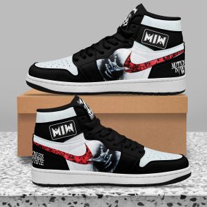 Motionless in White Air Jordan 1 High Top Shoes2B2 uHCRb