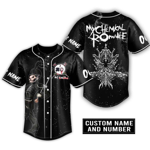 My Chemical Romance Customized Baseball Jersey