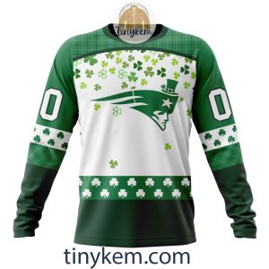 New England Patriots St Patrick Day Customized Hoodie Tshirt Sweatshirt2B4 zmE6c