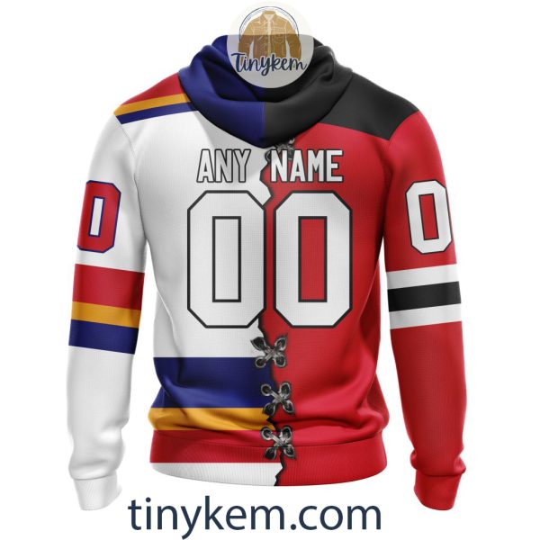 New Jersey Devils Home Mix Reverse Retro Jersey Customized Hoodie, Tshirt, Sweatshirt