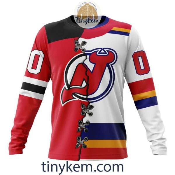 New Jersey Devils Home Mix Reverse Retro Jersey Customized Hoodie, Tshirt, Sweatshirt
