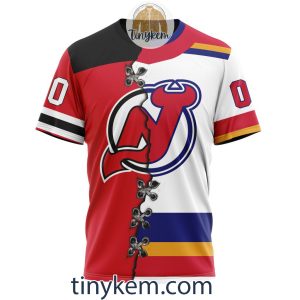 New Jersey Devils Home Mix Reverse Retro Jersey Customized Hoodie Tshirt Sweatshirt2B6 fPXyD