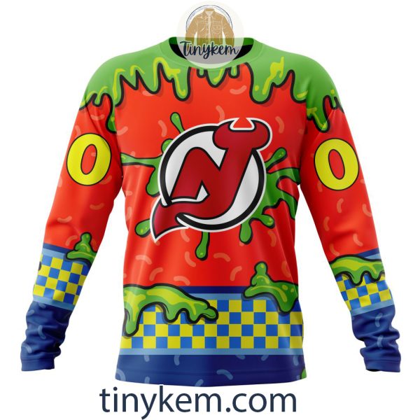 New Jersey Devils Nickelodeon Customized Hoodie, Tshirt, Sweatshirt