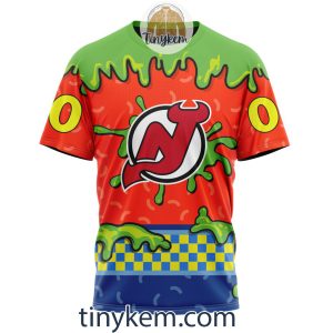 New Jersey Devils Nickelodeon Customized Hoodie Tshirt Sweatshirt2B6 Q1Qpz