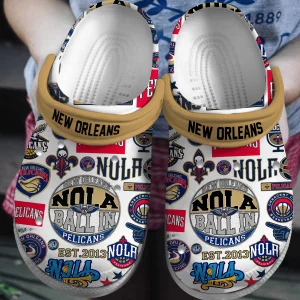 New Orleans Pelicans Icons Bundle Clogs Crocs