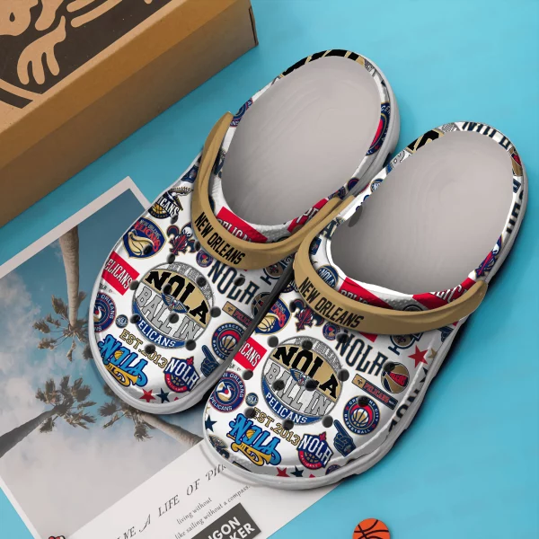 New Orleans Pelicans Icons Bundle Clogs Crocs