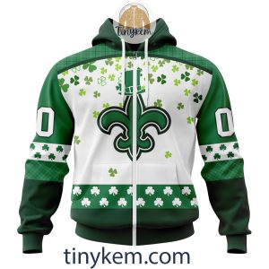 New Orleans Saints St Patrick Day Customized Hoodie Tshirt Sweatshirt2B2 ZS3Vn
