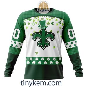 New Orleans Saints St Patrick Day Customized Hoodie Tshirt Sweatshirt2B4 UY8L0