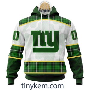 New York Giants Shamrock Customized Hoodie, Tshirt: Gift For St Patrick Day 2024