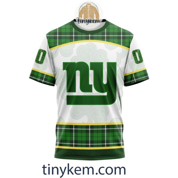 New York Giants Shamrock Customized Hoodie, Tshirt: Gift For St Patrick Day 2024