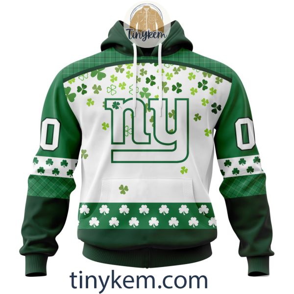 New York Giants St Patrick Day Customized Hoodie, Tshirt, Sweatshirt