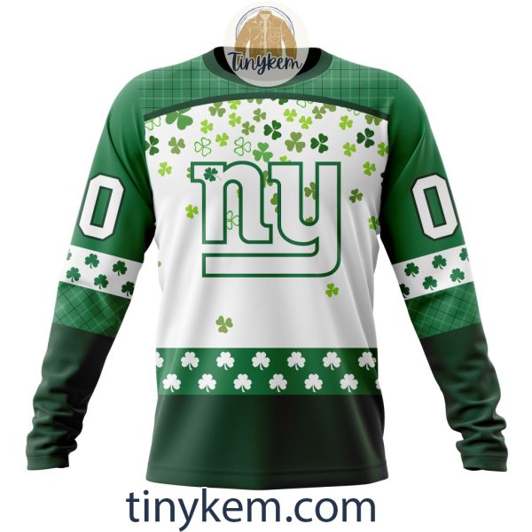 New York Giants St Patrick Day Customized Hoodie, Tshirt, Sweatshirt