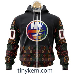 New York Islanders Black History Month Customized Hoodie Tshirt Sweatshirt2B2 SUZ1o