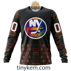 New York Islanders Black History Month Customized Hoodie Tshirt Sweatshirt2B4 ug7BN