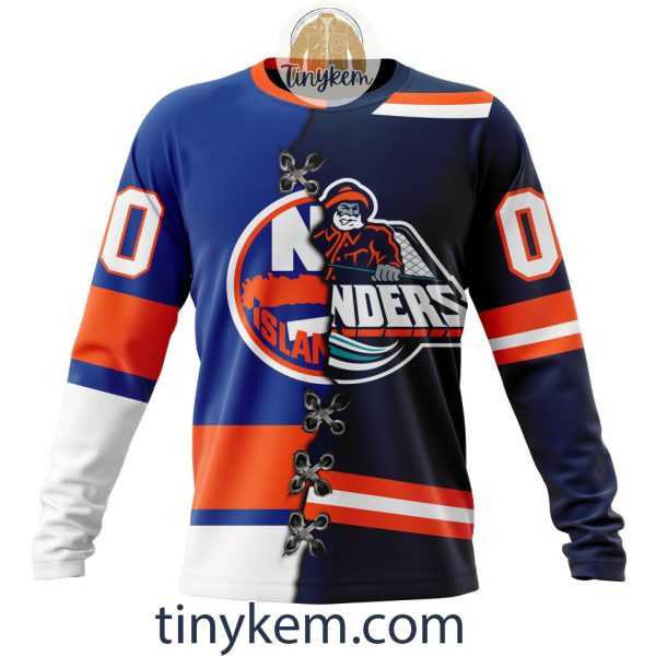 New York Islanders Home Mix Reverse Retro Jersey Customized Hoodie, Tshirt, Sweatshirt