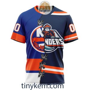 New York Islanders Home Mix Reverse Retro Jersey Customized Hoodie Tshirt Sweatshirt2B6 M2oqo