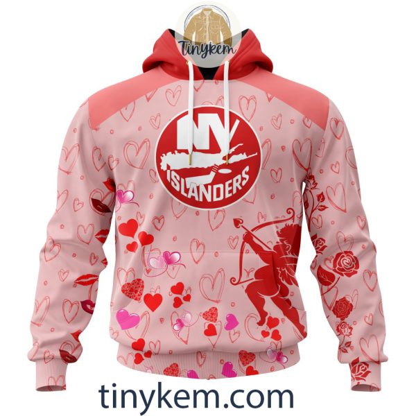 New York Islanders Valentine Customized Hoodie, Tshirt, Sweatshirt