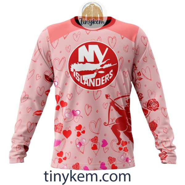 New York Islanders Valentine Customized Hoodie, Tshirt, Sweatshirt