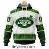 New York Giants Shamrock Customized Hoodie, Tshirt: Gift For St Patrick Day 2024