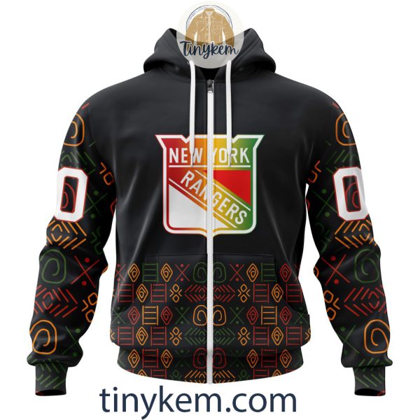 New York Rangers Black History Month Customized Hoodie, Tshirt, Sweatshirt