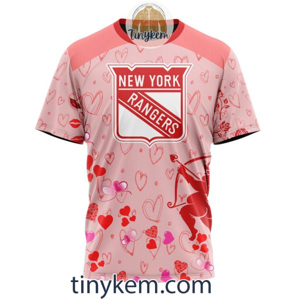 New York Rangers Valentine Customized Hoodie, Tshirt, Sweatshirt