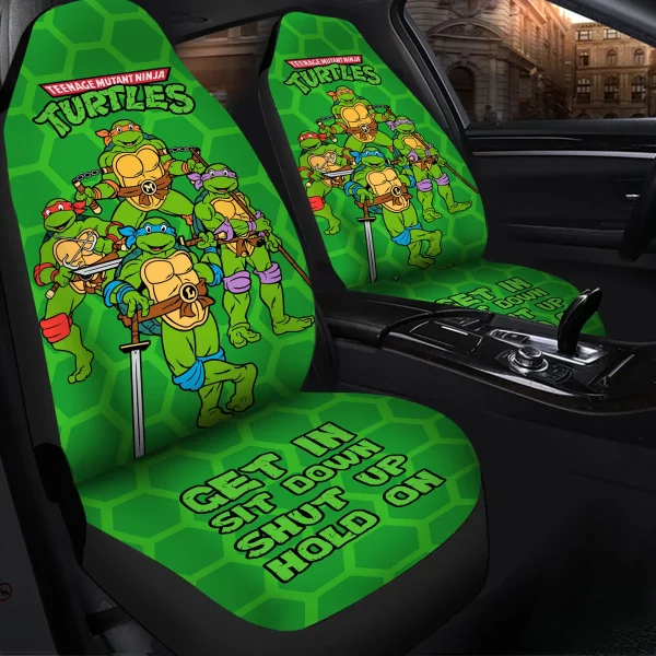 Ninja Turtle Car Seat Cover: Get In, Sit Down, Hold On