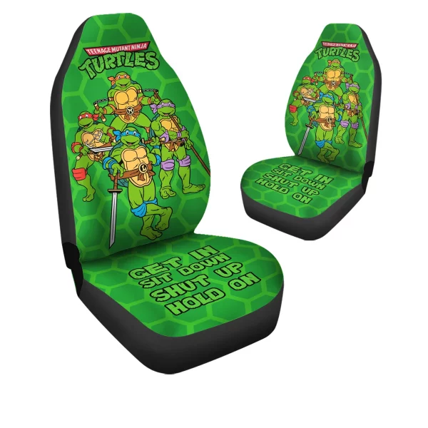 Ninja Turtle Car Seat Cover: Get In, Sit Down, Hold On