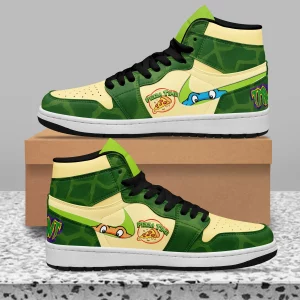 Ninja Turtle Pizza Time Air Jordan 1 High Top Shoes2B2 Yxrc7