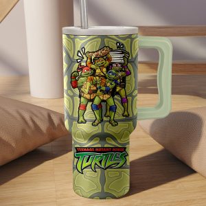 Ninja Turtles 40Oz Tumbler Pizza Power2B2 Kfwi2