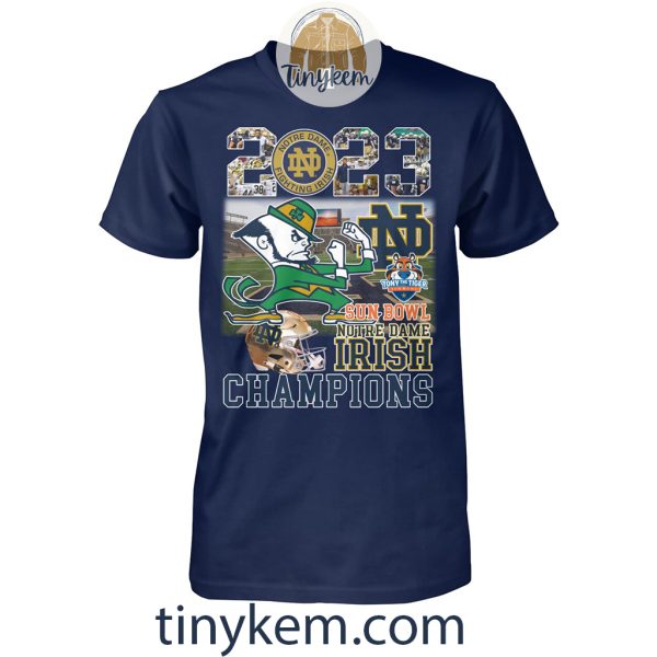 Notre Dame Sun Bowl Champions 2023 Shirt