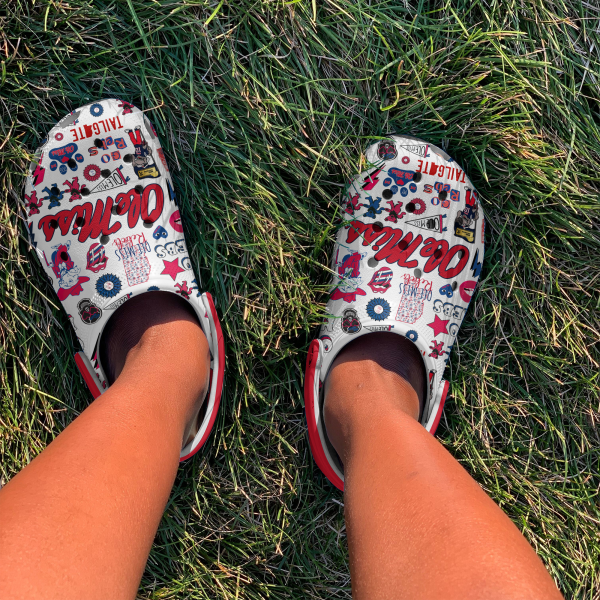 Ole Miss Rebels Clogs Crocs: Hotty Toddy