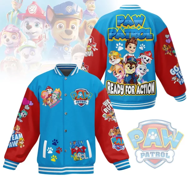 Paw Patrol Baseball Jacket: Ready For Action