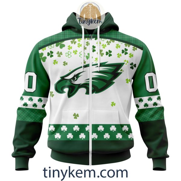 Philadelphia Eagles St Patrick Day Customized Hoodie, Tshirt, Sweatshirt