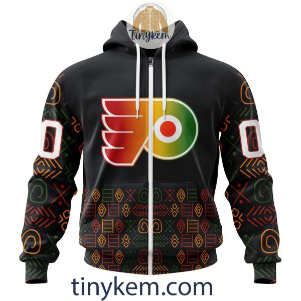 Philadelphia Flyers Black History Month Customized Hoodie, Tshirt, Sweatshirt