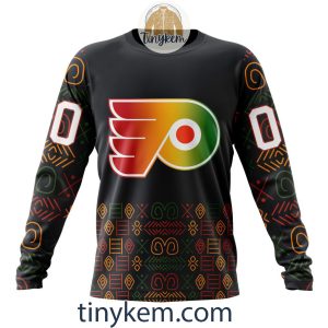 Philadelphia Flyers Black History Month Customized Hoodie Tshirt Sweatshirt2B4 HLPVJ